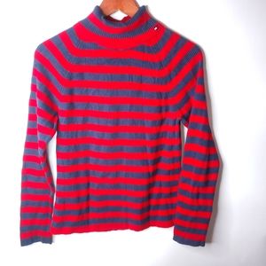 Tommy Hilfiger Striped Ribbed Top L